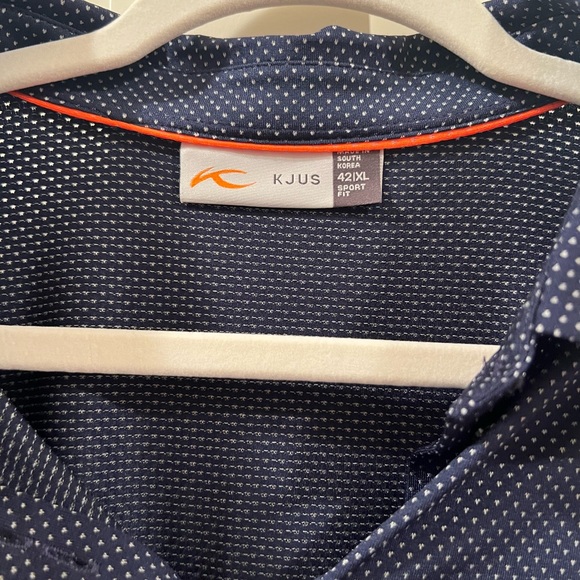 KJUS Navy blue with white dots.  Size XL - Picture 3 of 3